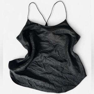 Victoria's Secret Black Camisole Top with Delicate Straps
